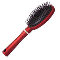 Haarborstel Ovaal Kussen - Rood - Haarstylingtool | Fashiongirl