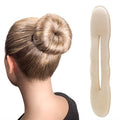 Haarbroodje spons - blond - 17 cm - | Fashiongirl