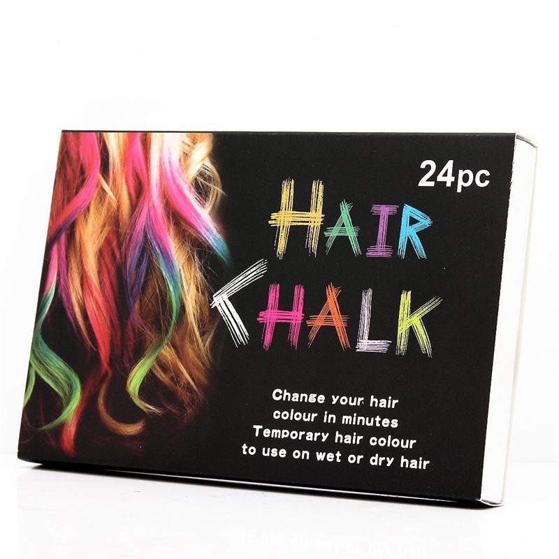 Hair Chalk pack of 24 hair chalks / hair crayons - Hair Accessories | Fashiongirl