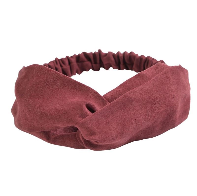 Hairband Velour - Dusty Rose - Hair Accessories | Fashiongirl
