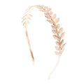 Hoofdband met gouden blaadjes - Haaraccessoires