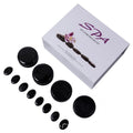 Hot Stone Set - Massagestenen met 16 stenen - | Fashiongirl