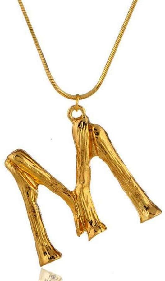 Letter necklace - Bamboo fl. variants - | Fashiongirl