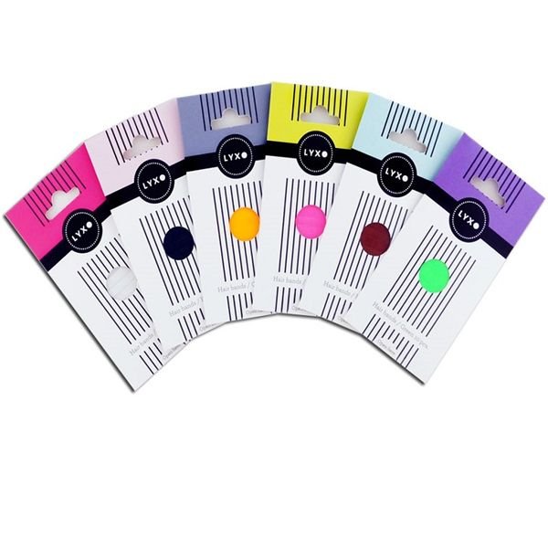 LYXO Hair elastics 10 pcs fl. colours - Hair Accessories | Fashiongirl