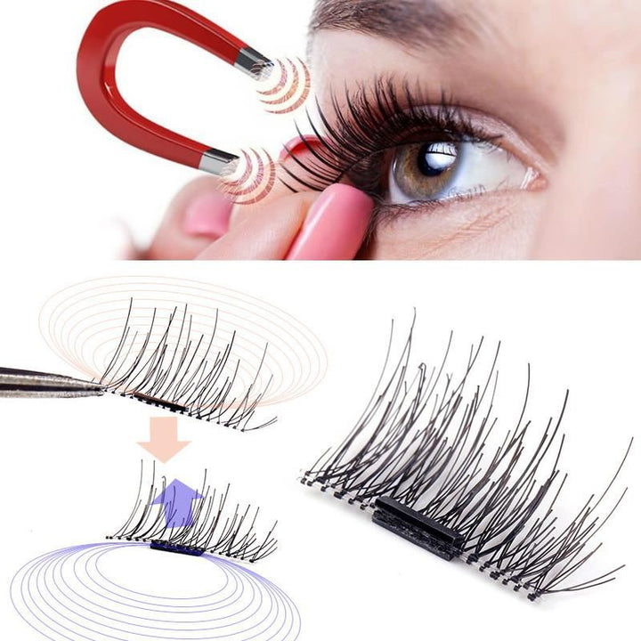 Magnetic Eyelashes reusable - no glue needed - | Fashiongirl