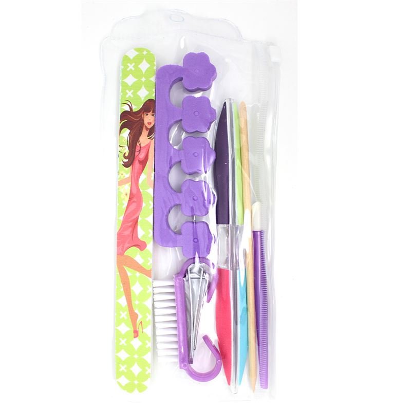 Manicure &amp; Pedicure Set - 7 pieces - | Fashiongirl
