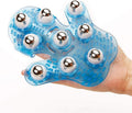 Massagehandschoen met rollende stalen kogels - ass. kleur - | Fashiongirl