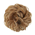 Messy Bun Haarelastiek met krullend kunsthaar - 24/613 Honingblond Mix - Haaraccessoires | Fashiongirl