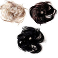 Messy Bun Haarelastiek met synthetisch haar in meerdere kleuren - Haaraccessoires | Fashiongirl
