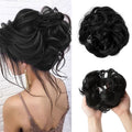 Rommelig krullend haar voor knot #1B - Jet Black - Haaraccessoires | Fashiongirl