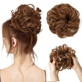 Messy Curly Hair voor knot #27 - Goudbruin - Haaraccessoires | Fashiongirl