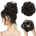 Messy Curly Hair voor knot #4 - Zwartbruin - Haaraccessoires | Fashiongirl