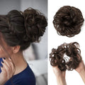 Messy Curly Hair voor knot #6 - Donkerbruin - Haaraccessoires | Fashiongirl