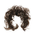Messy Curly Hair voor knot #8 - Medium Ash Brown - Haaraccessoires | Fashiongirl