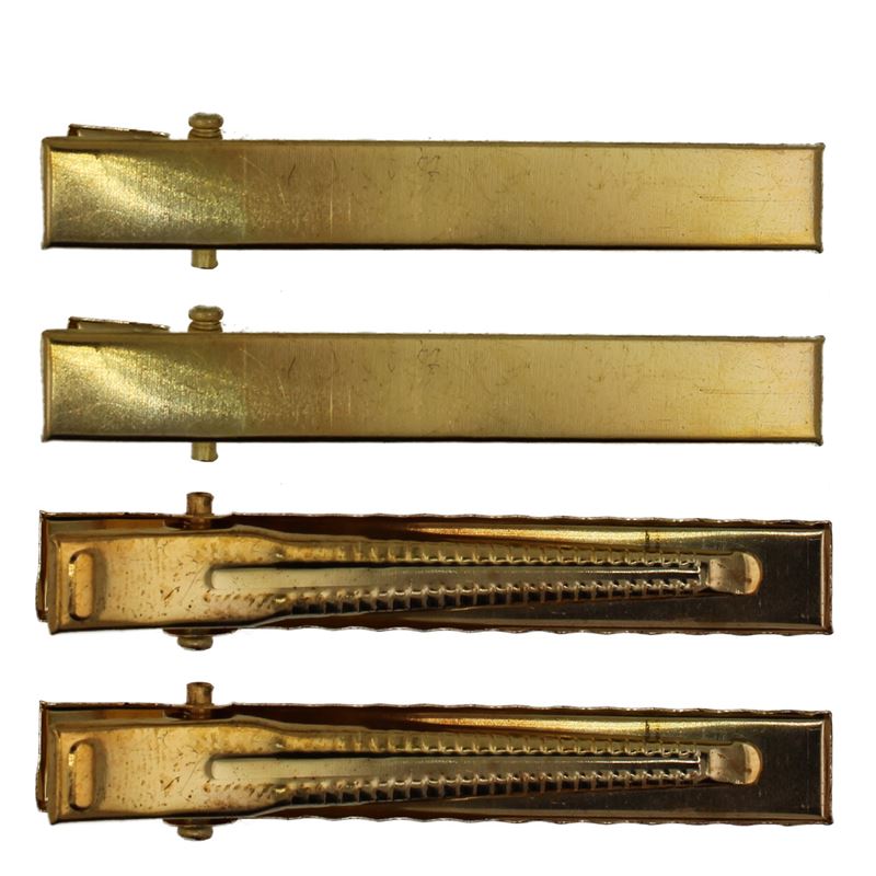 Metalen haarspeldjes in goud, 8 stuks - | Fashiongirl