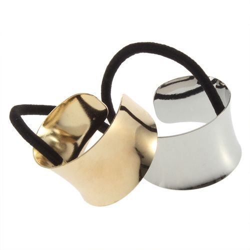 Metalen haarband - goud of zilver - | Fashiongirl
