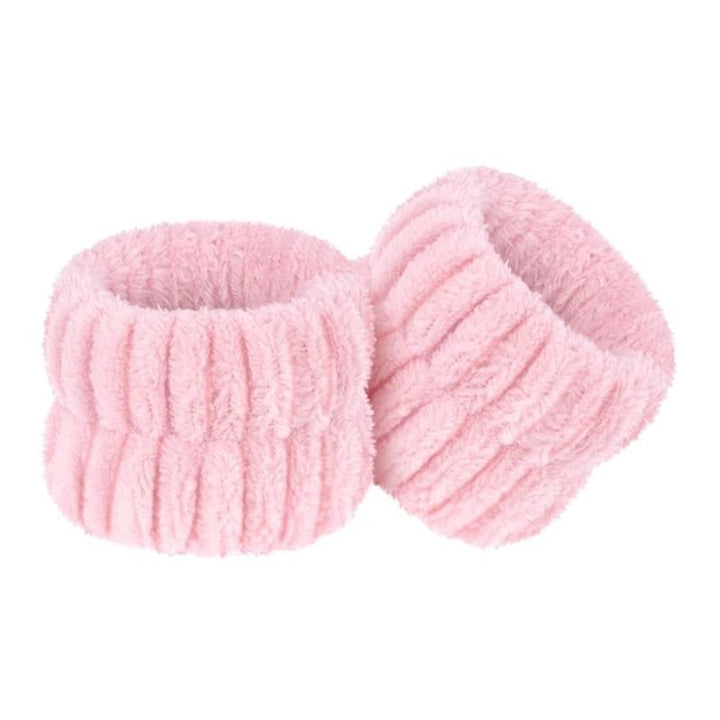 Microvezel polsbandje - Roze 2 stuks. - | Fashiongirl
