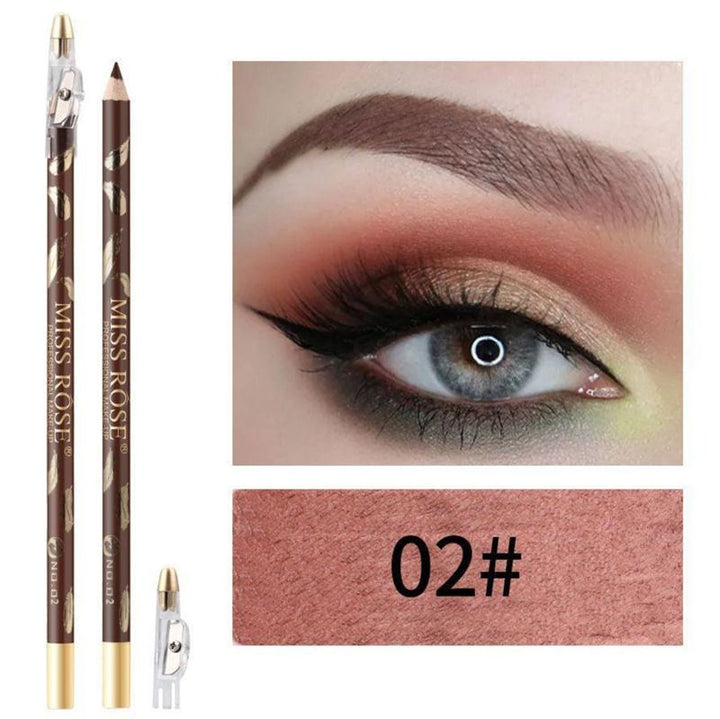 Miss Rose Wenkbrauwpotlood / Wenkbrauwborstel - Nr. 2 Bruin - | Fashiongirl