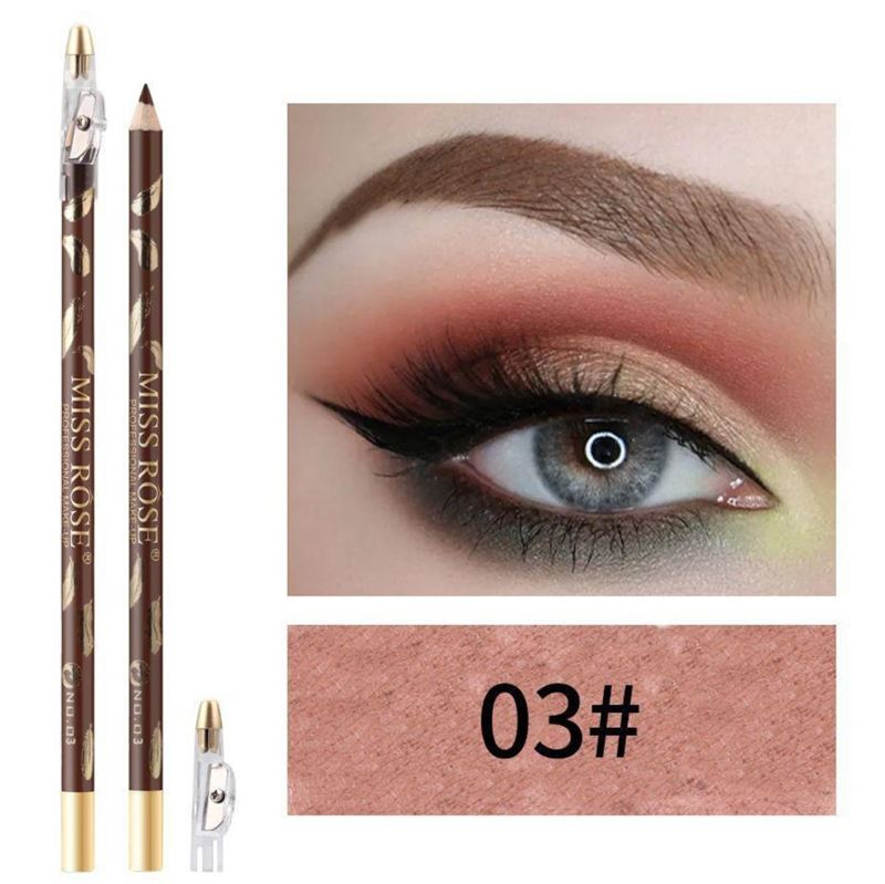 Miss Rose Wenkbrauwpotlood / Wenkbrauwborstel - Nr. 3 Lichtbruin - | Fashiongirl