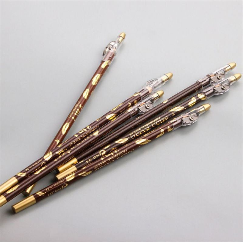 Miss Rose Eyebrow Pencil / Eyebrow Brush - No. 4 Grey Brown - | Fashiongirl