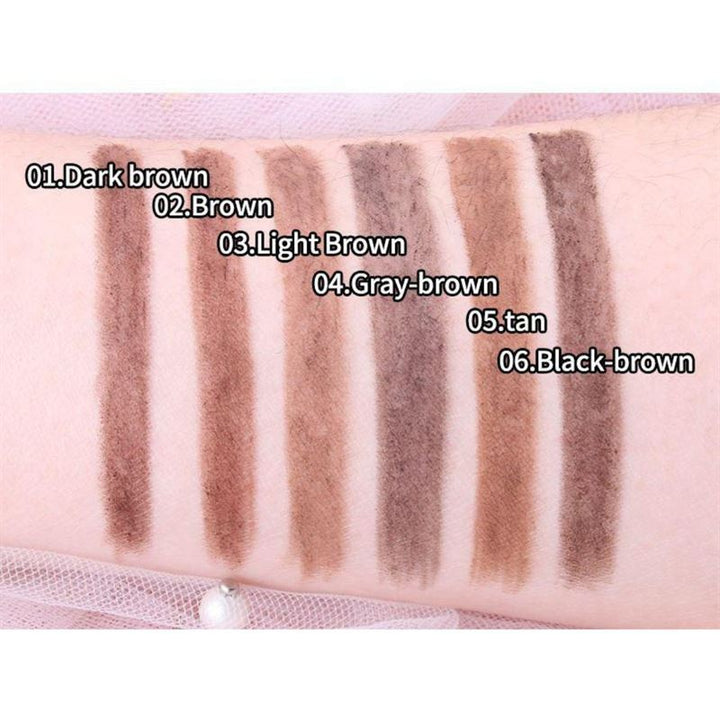 Miss Rose Eyebrow Pencil / Eyebrow Brush - No. 4 Grey Brown - | Fashiongirl