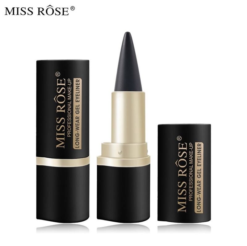 Miss Rose Long - Wear Gel Eyeliner - Zwart - | Fashiongirl