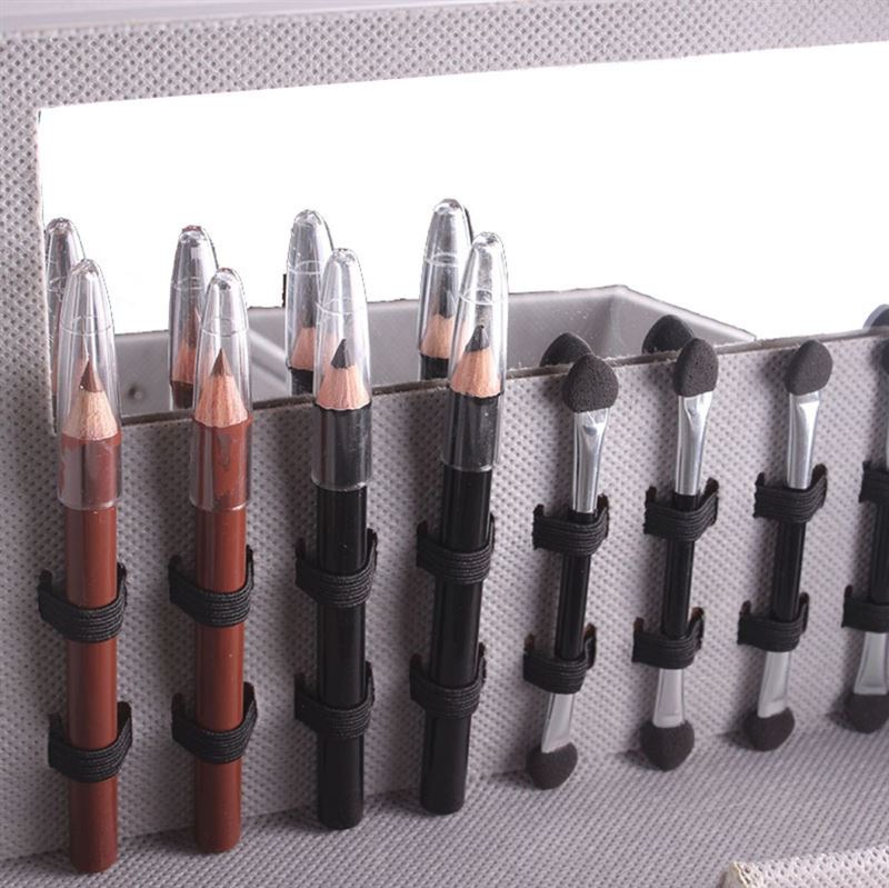 Miss Rose Multifunctional Aluminium Makeup Palette Box - | Fashiongirl