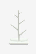 Mono Jewellery Tree, minimalistisch in wit - | Fashiongirl