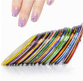 Nageltape voor mooie nail art-strepen - 10 rollen tape - | Fashiongirl