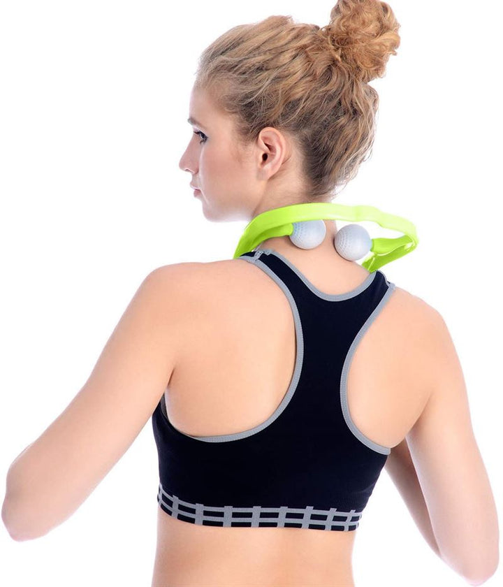 Neck massage for neck and shoulder pain relief - Green - | Fashiongirl