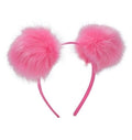 Ombre Pom Pom-hoofdband - Roze - Haaraccessoires