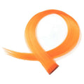 Oranje, 50 cm - Crazy Colour Clip On - | Fashiongirl