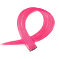 Roze, 50 cm - Crazy Colour Clip On - | Fashiongirl