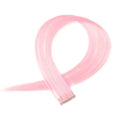 Roze, 50 cm - Crazy Colour Clip On - | Fashiongirl