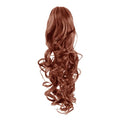 Paardenstaartvezel extensions Krullend rood 33# - | Fashiongirl
