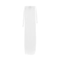 Paardenstaart Fibre extensions steil Total White - | Fashiongirl