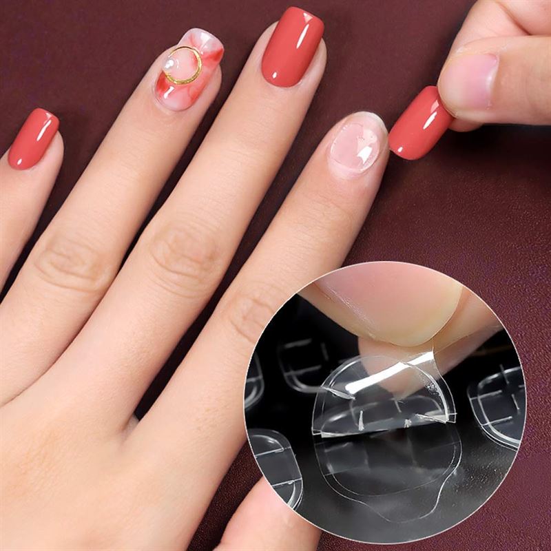 Press On Tape - Dubbelzijdige tape voor Press-On Tipper - 5 vellen - | Fashiongirl