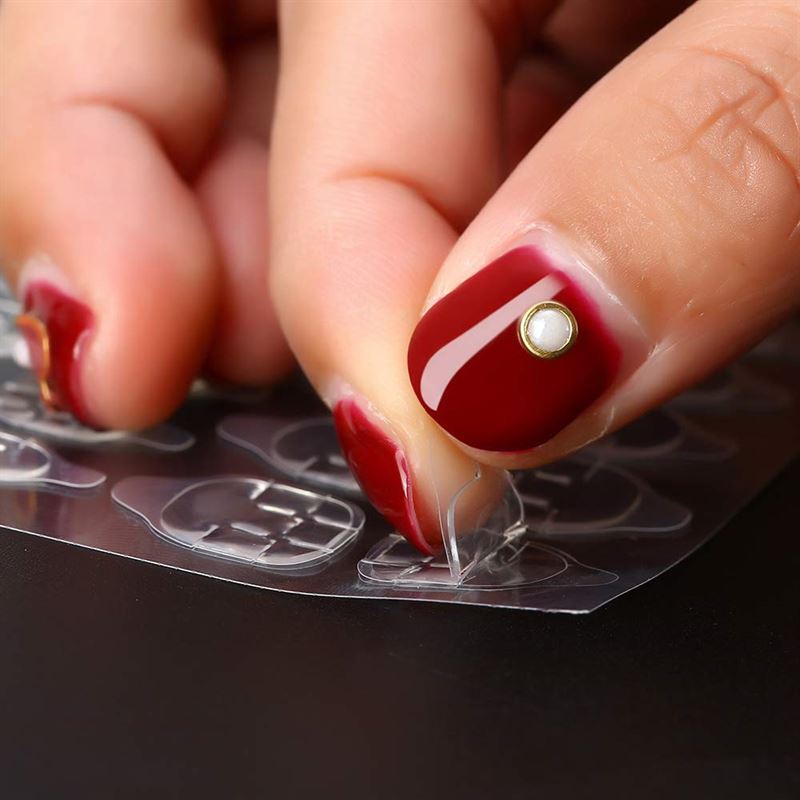 Press On Tape - Dubbelzijdige tape voor Press-On Tipper - 5 vellen - | Fashiongirl