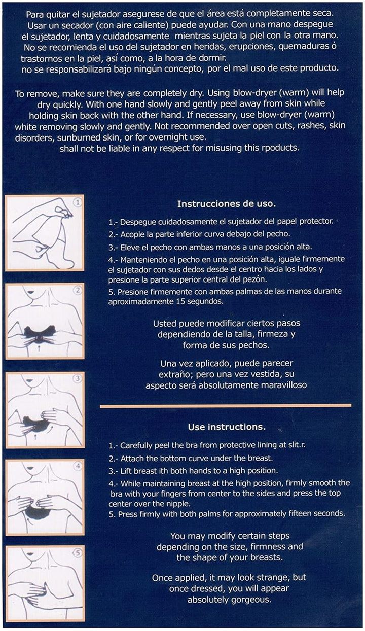 Push up bra Breast Tape (A, B, C cup) - 10 pcs - Shapewear | Fashiongirl