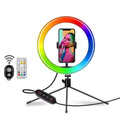 Ring Light met RGB-verlichting + draadloze afstandsbediening - | Fashiongirl