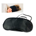Satijnen slaapmasker - Classic Comfort, zwart - | Fashiongirl