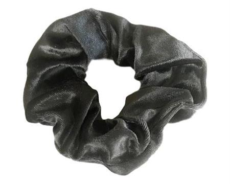 Scrunchie Hair Elastic - Dark grey - Hair Accessories