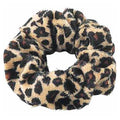 Scrunchie - Velours & elastiek - Luipaard - Haaraccessoires