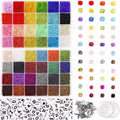 Seed / Rocailles Beads Kiera Kit - KREA DIY sieradenset met verschillende kralen - 35000 stuks - | Fashiongirl