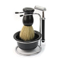 Scheerset voor mannen met scheermes, kwast en kom - Haaraccessoires | Fashiongirl