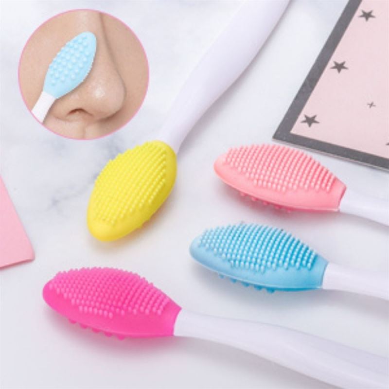Silicone skin care tool / face brush for blackhead removal - Ass. colour - | Fashiongirl
