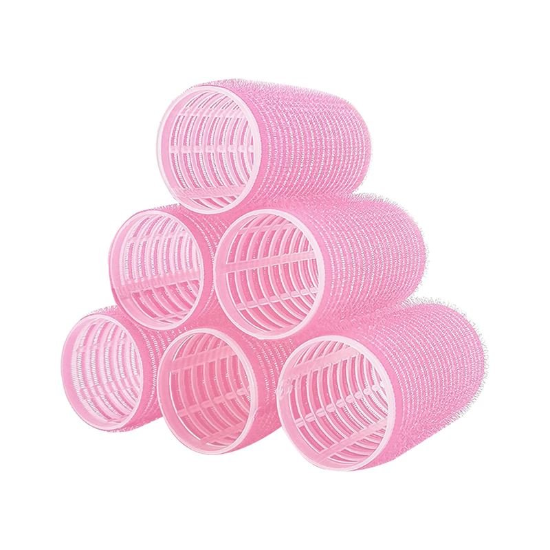 SOHO 55 mm Velcro Curlers, 6 pcs - Ass. colour - Hair Styling tool | Fashiongirl