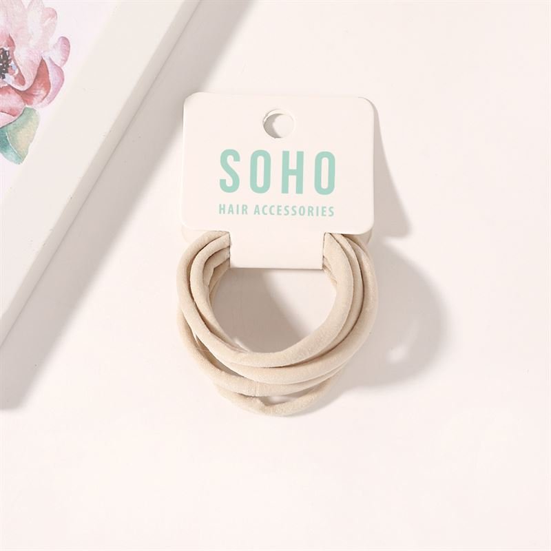 SOHO Alena Hair elastics - Blonde - Hair Accessories | Fashiongirl