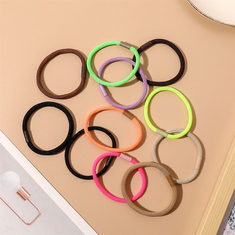 SOHO Amelie Hair elastics - Black - Hair Accessories | Fashiongirl