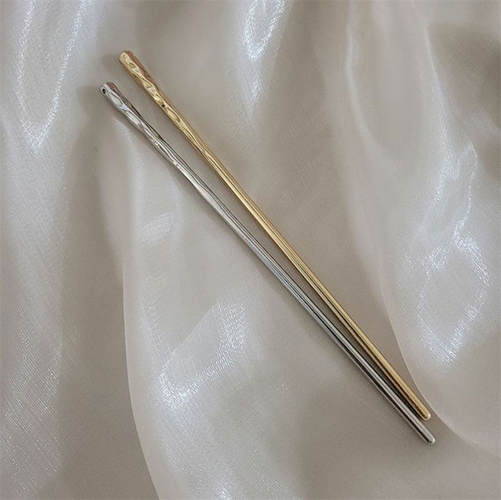 SOHO Amiya Metal Hair Stick - Silver - | Fashiongirl